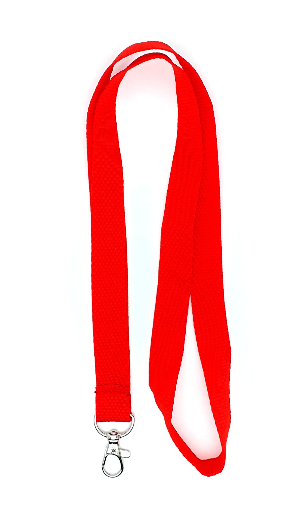 Cinta porta nombres duradera de cordón fijo – Rojo-es-img-1