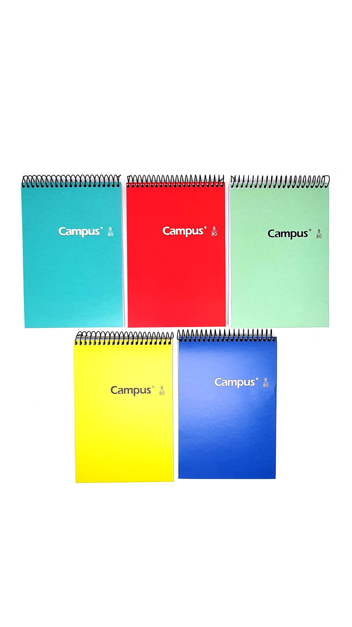 Libreta Campus de 80 hojas cuadriculada de 155×105 mm. en colores surtidos-es-img-1